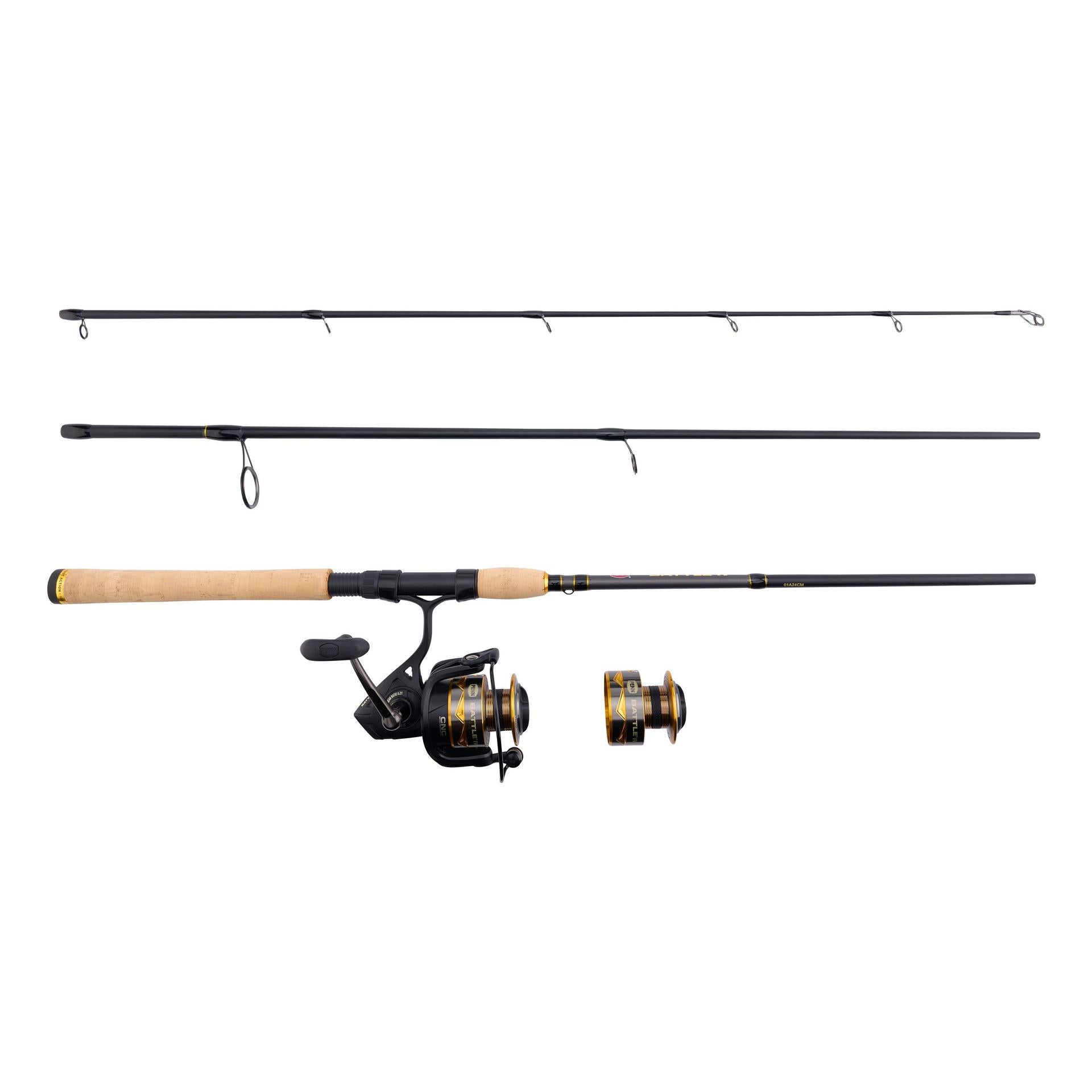 Battle IV Travel Spinning Rod & Reel Combo - Image 9