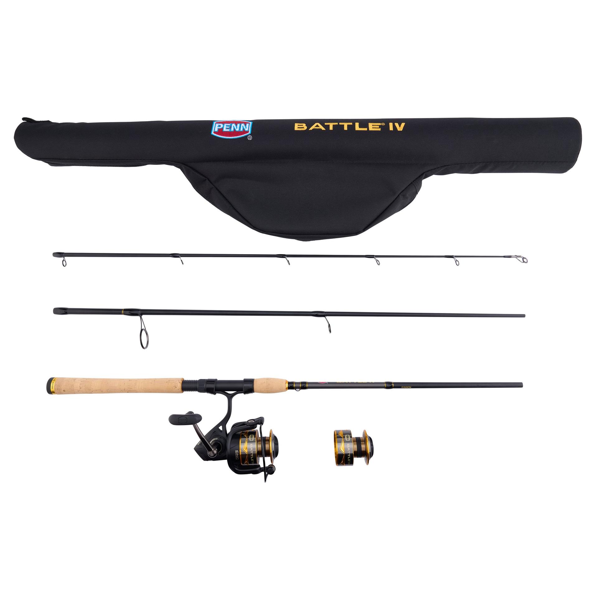 Battle IV Travel Spinning Rod & Reel Combo - Image 10