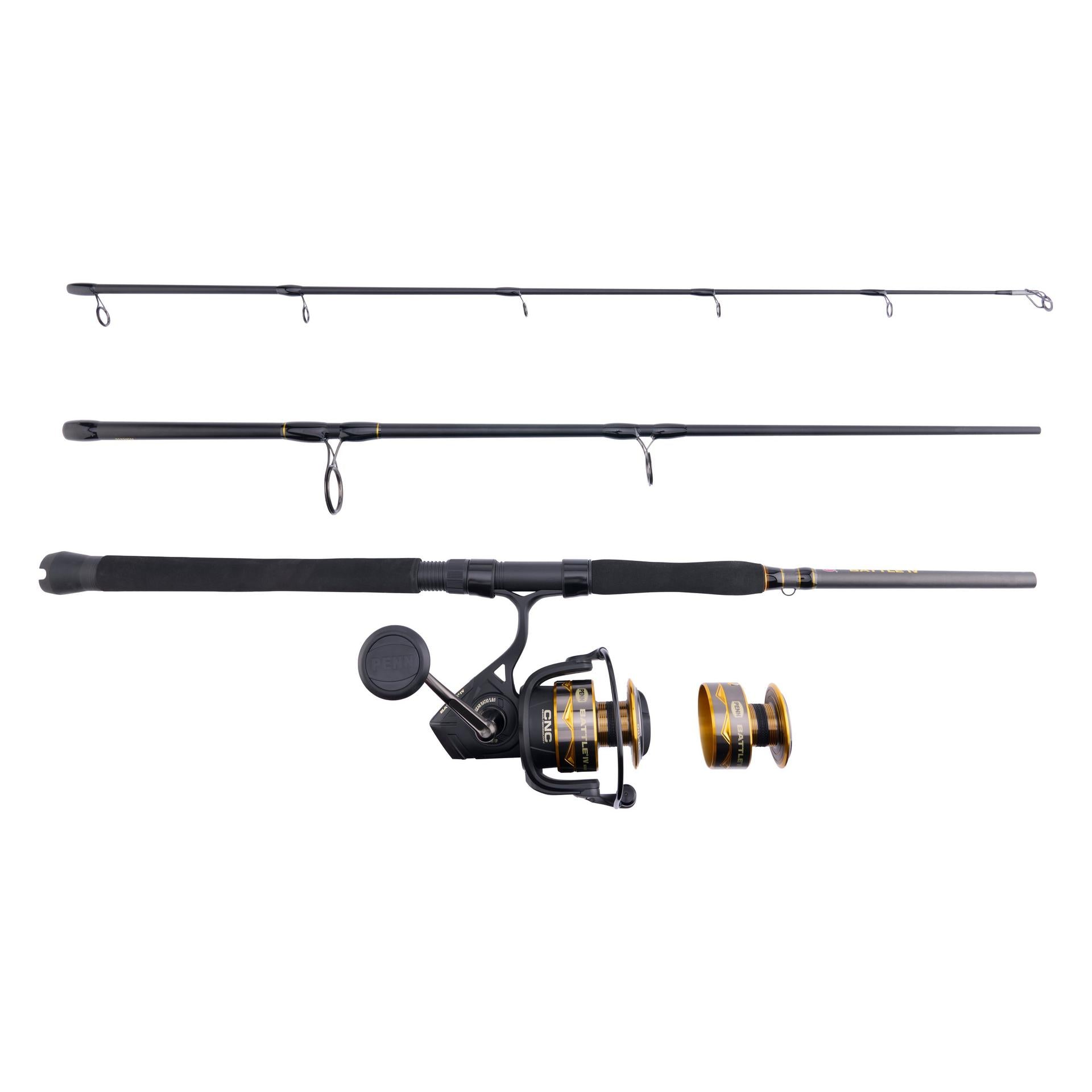 Battle IV Travel Spinning Rod & Reel Combo - Image 13