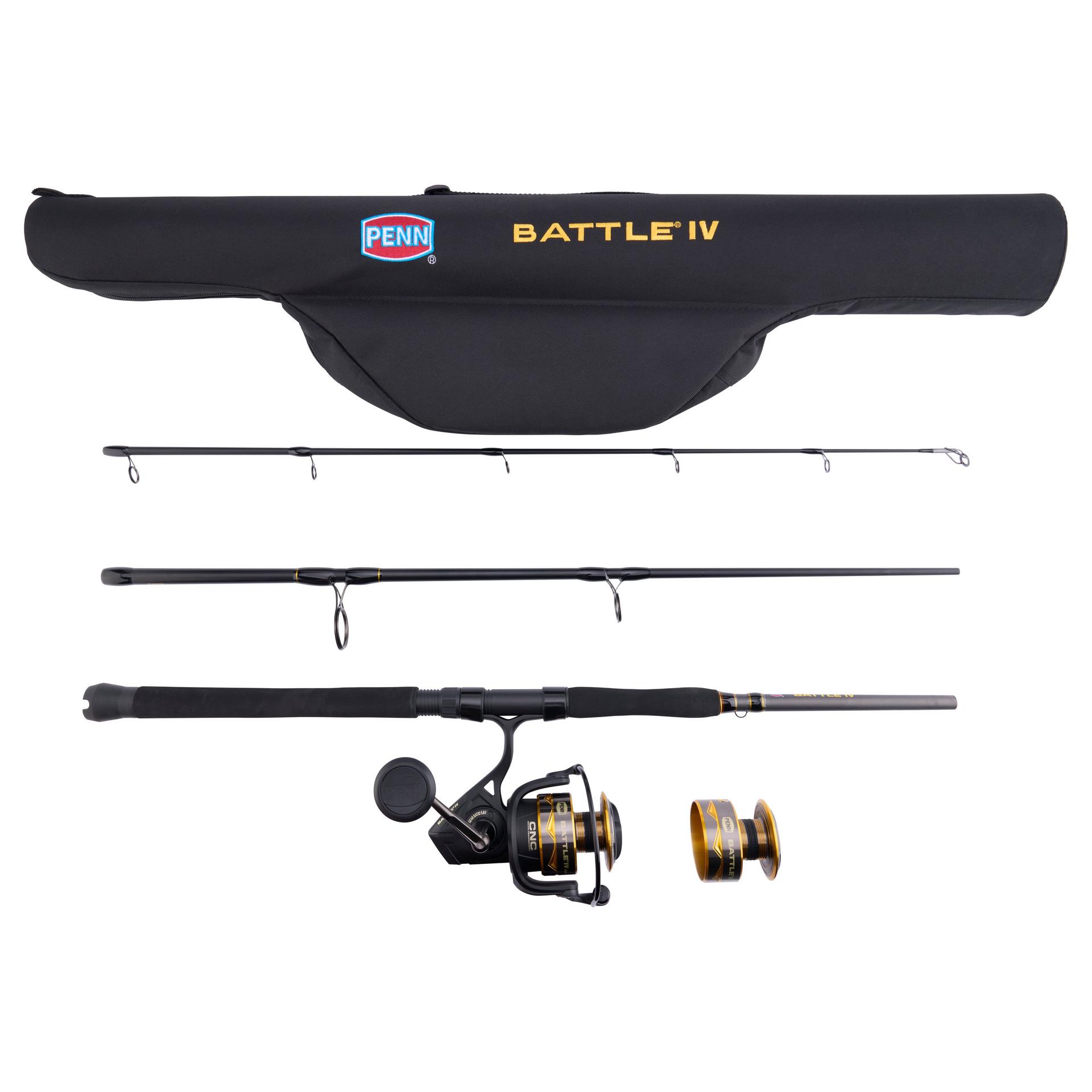 Battle IV Travel Spinning Rod & Reel Combo - Image 14