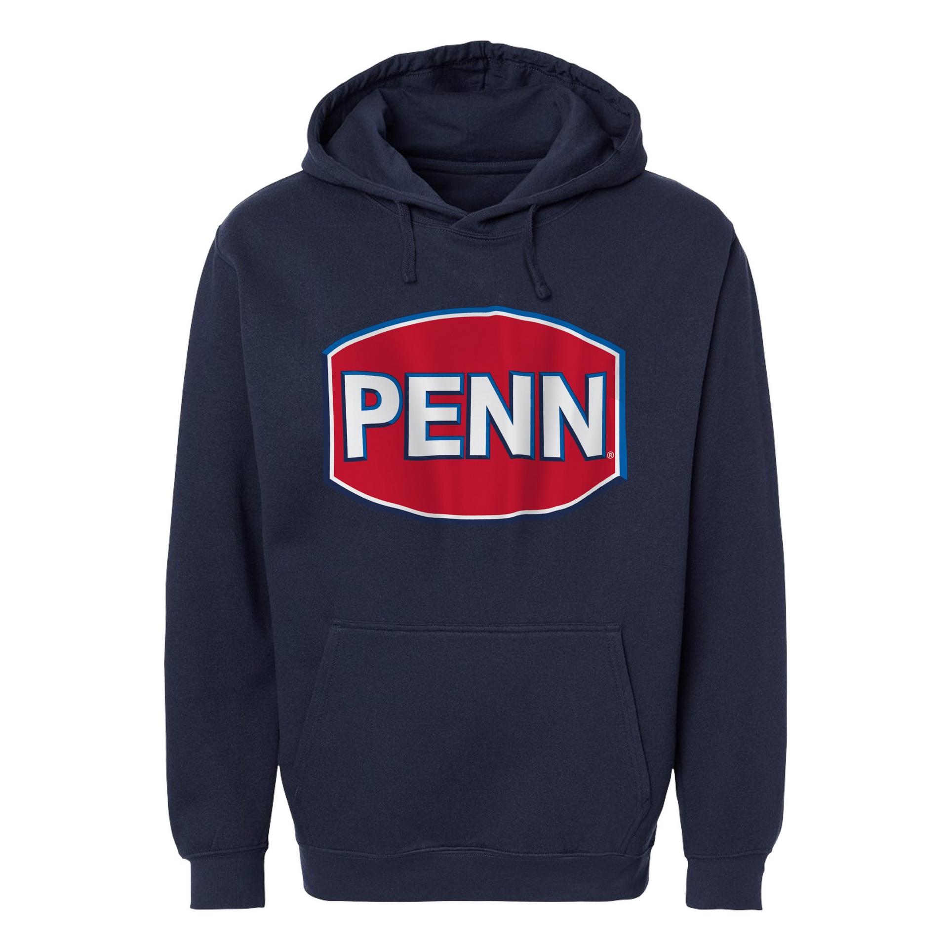 PENN Pullover Hooded Sweatshirt (Heather Grey - XL)